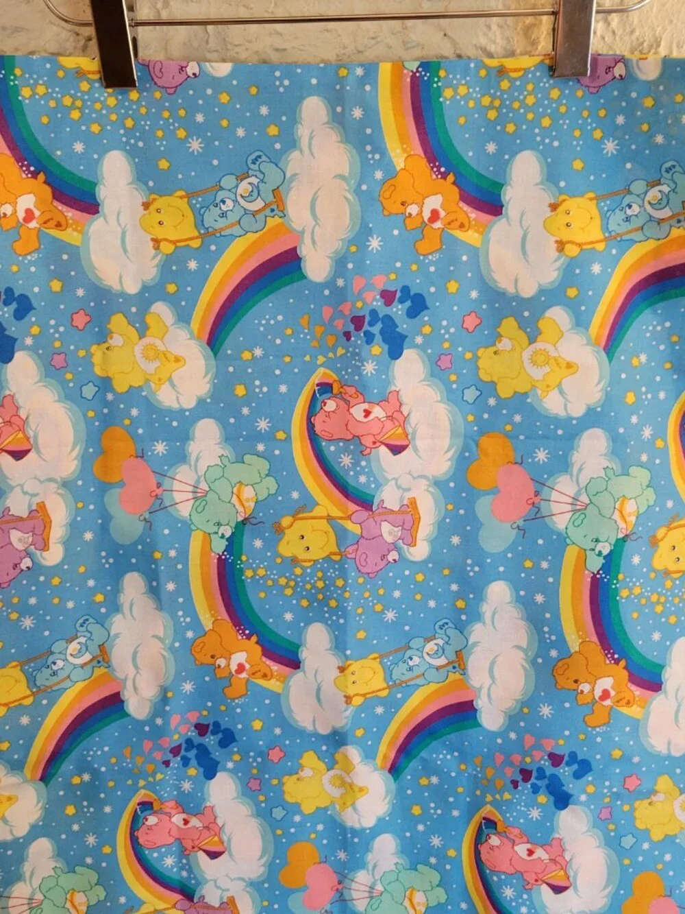 Vintage Carebear Pillowcase - Handmade Pillow Case, Excellent Condition